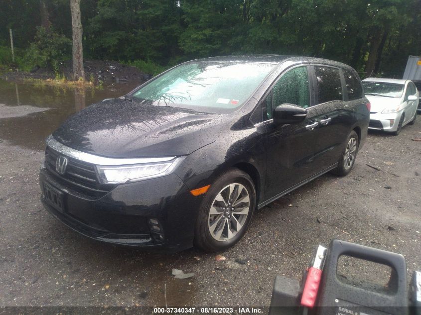 2021 HONDA ODYSSEY EX-L - 5FNRL6H72MB031308