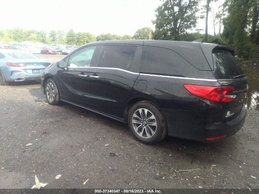 2021 HONDA ODYSSEY EX-L - 5FNRL6H72MB031308