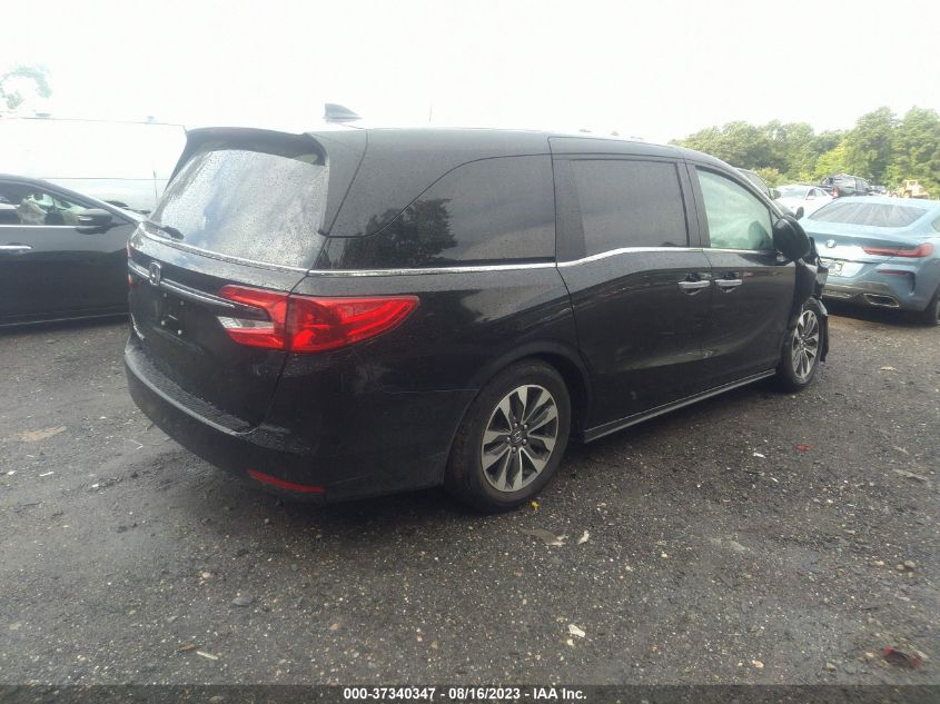 2021 HONDA ODYSSEY EX-L - 5FNRL6H72MB031308