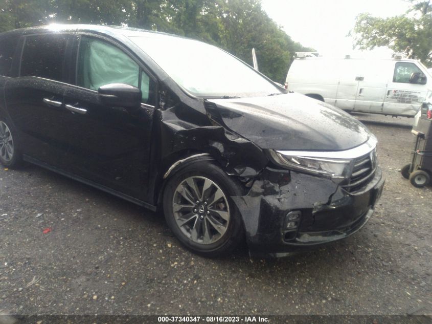 2021 HONDA ODYSSEY EX-L - 5FNRL6H72MB031308