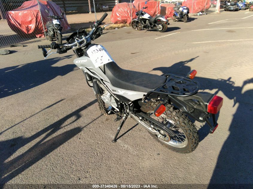 2022 YAMAHA XT250 - JYADG24EXNA015505