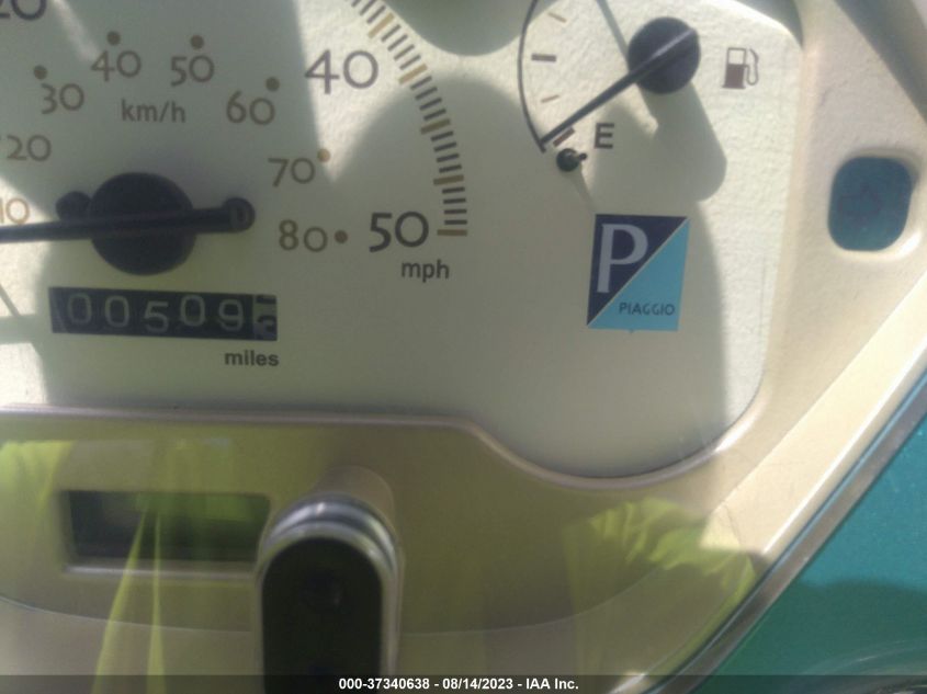 2013 VESPA LX 50 ZAPC386BXD5302835