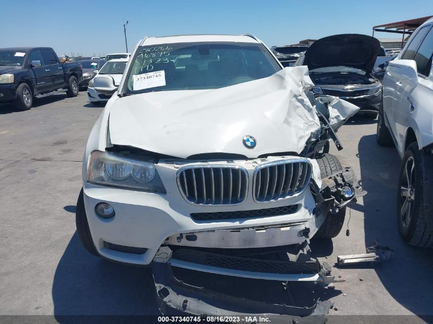 2013 BMW X3 XDRIVE28I - 5UXWX9C50D0D00341