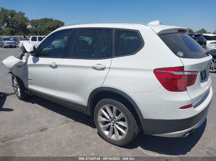 2013 BMW X3 XDRIVE28I - 5UXWX9C50D0D00341