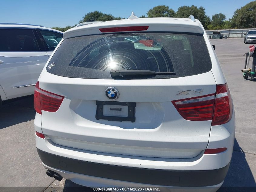 2013 BMW X3 XDRIVE28I - 5UXWX9C50D0D00341