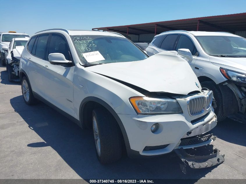 2013 BMW X3 XDRIVE28I - 5UXWX9C50D0D00341