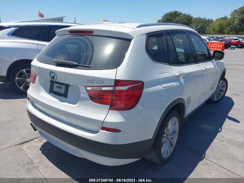 2013 BMW X3 XDRIVE28I - 5UXWX9C50D0D00341