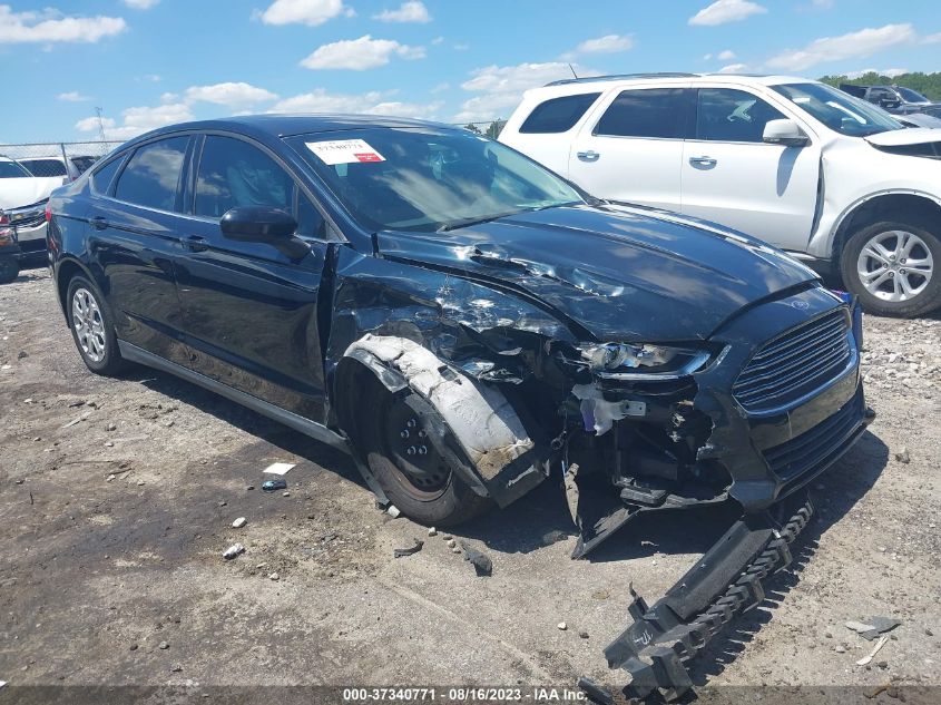 2014 FORD FUSION S - 3FA6P0G74ER296596