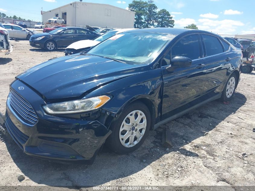 2014 FORD FUSION S - 3FA6P0G74ER296596