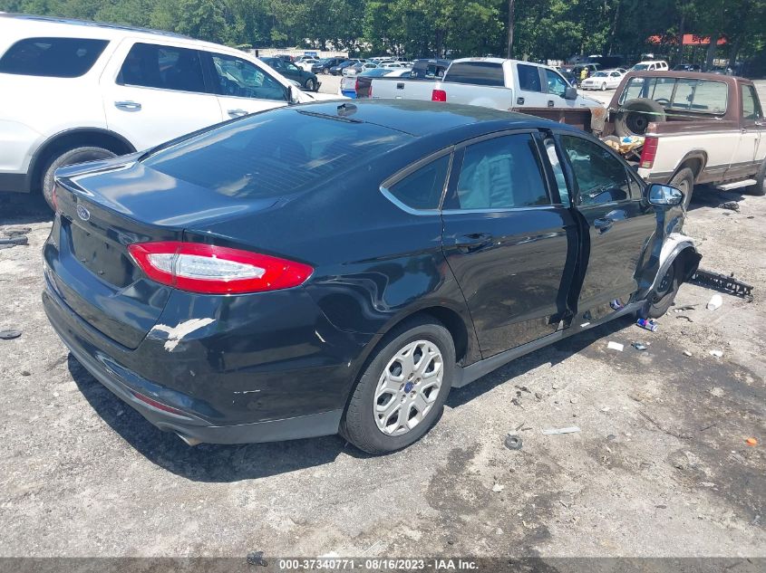 2014 FORD FUSION S - 3FA6P0G74ER296596