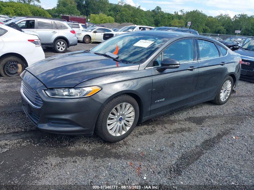 2015 FORD FUSION SE HYBRID - 3FA6P0LU8FR289373