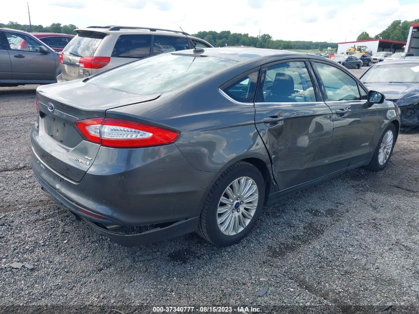 2015 FORD FUSION SE HYBRID - 3FA6P0LU8FR289373