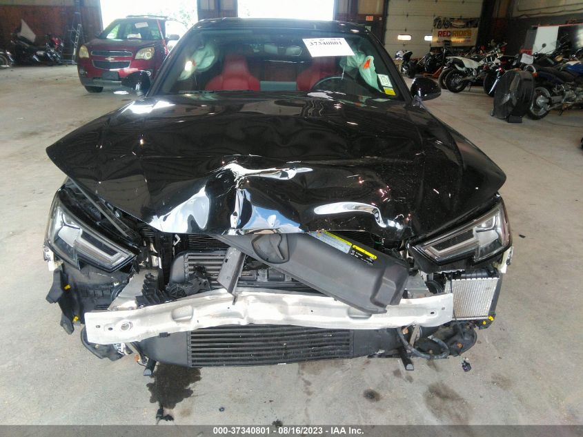 2018 AUDI S4 PREMIUM PLUS WAUB4AF44JA224975