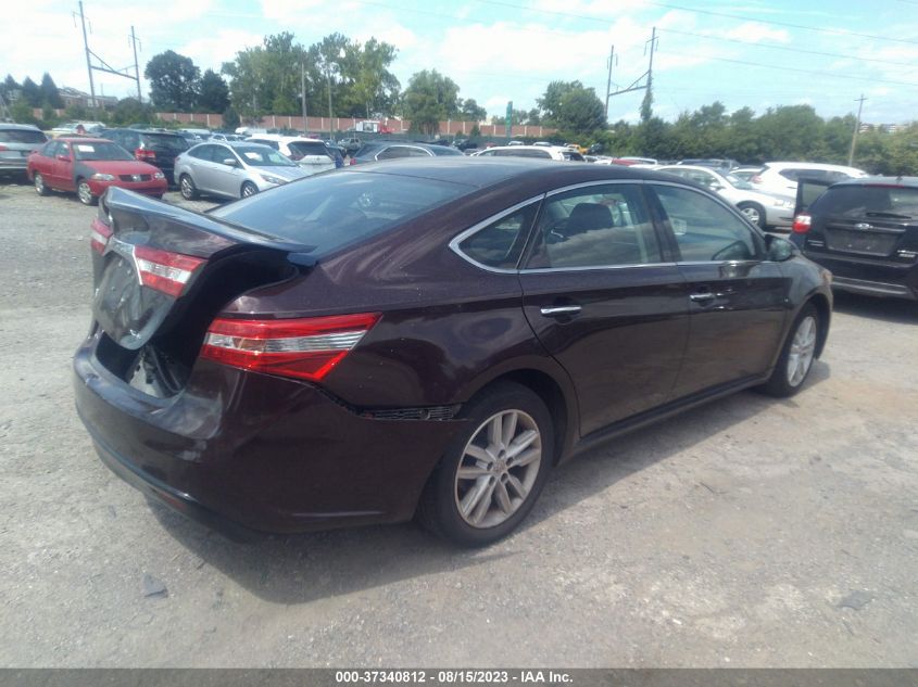 2013 TOYOTA AVALON XLE/LIMITED - 4T1BK1EB4DU070050