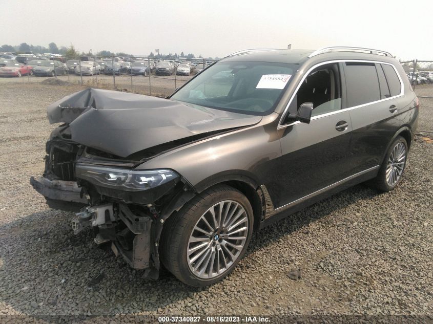 2020 BMW X7 XDRIVE40I 5UXCW2C08L9B09455