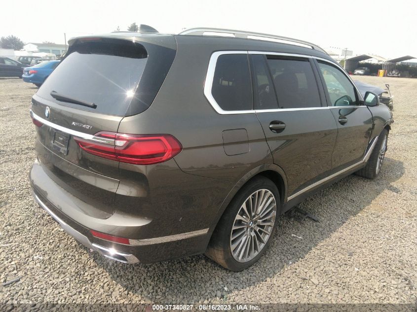 2020 BMW X7 XDRIVE40I 5UXCW2C08L9B09455