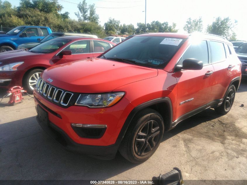 2019 JEEP COMPASS SPORT - 3C4NJCAB2KT819795