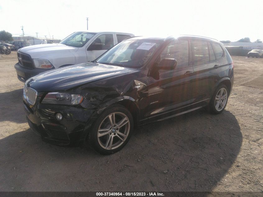 2013 BMW X3 XDRIVE35I - 5UXWX7C55DL983380