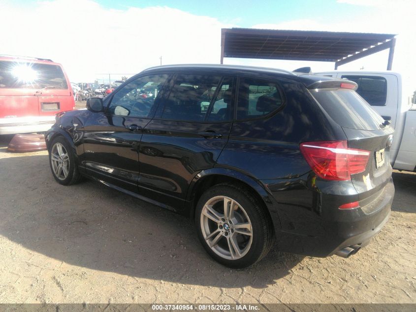 2013 BMW X3 XDRIVE35I - 5UXWX7C55DL983380