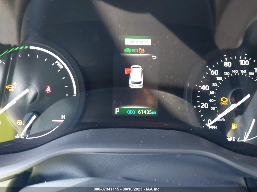VIN 5TDJRKEC9MS053548 2021 TOYOTA SIENNA XLE