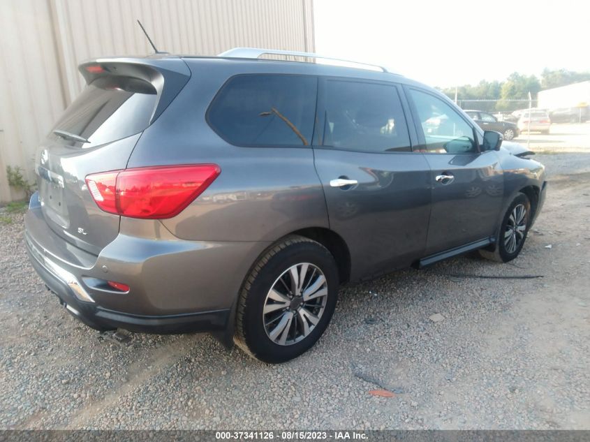 2017 NISSAN PATHFINDER SL - 5N1DR2MN4HC621420