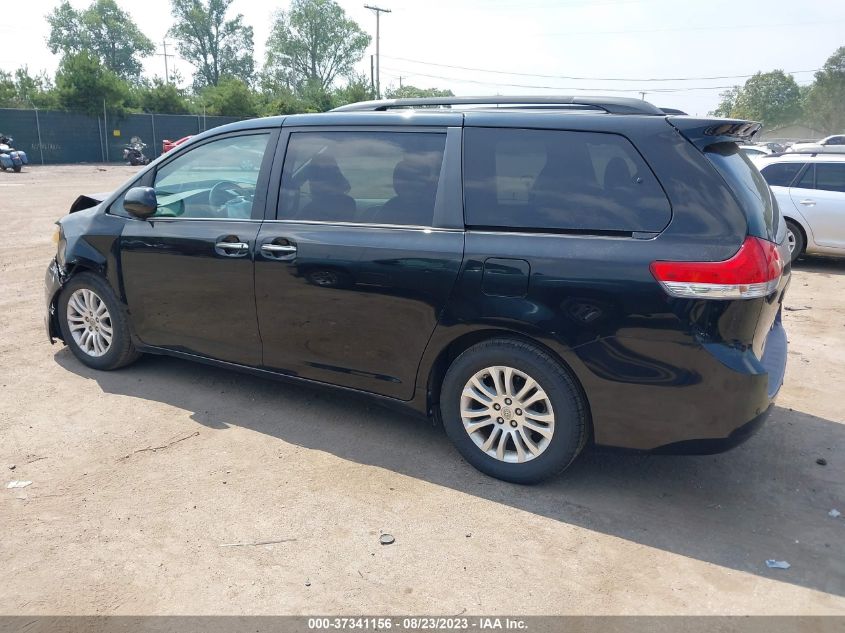 2014 TOYOTA SIENNA XLE/XLE AAS/LTD - 5TDYK3DCXES433770