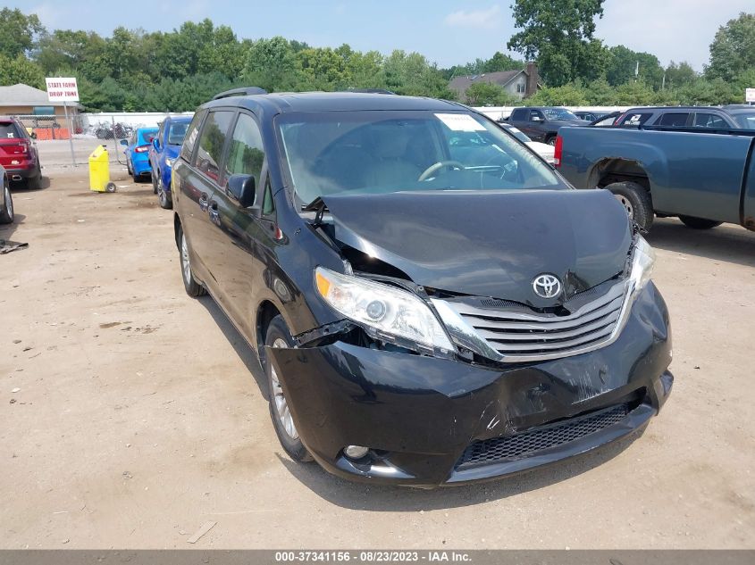 2014 TOYOTA SIENNA XLE/XLE AAS/LTD - 5TDYK3DCXES433770