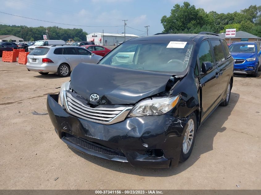 2014 TOYOTA SIENNA XLE/XLE AAS/LTD - 5TDYK3DCXES433770