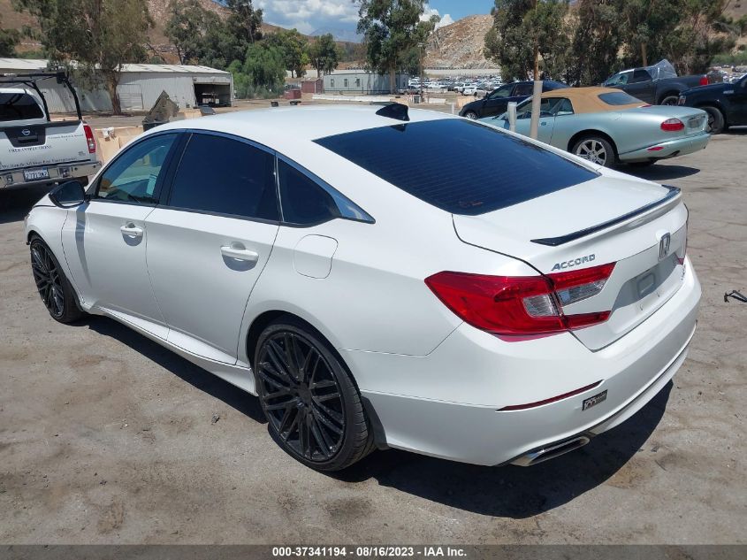 2021 HONDA ACCORD SEDAN SPORT - 1HGCV2F39MA007669