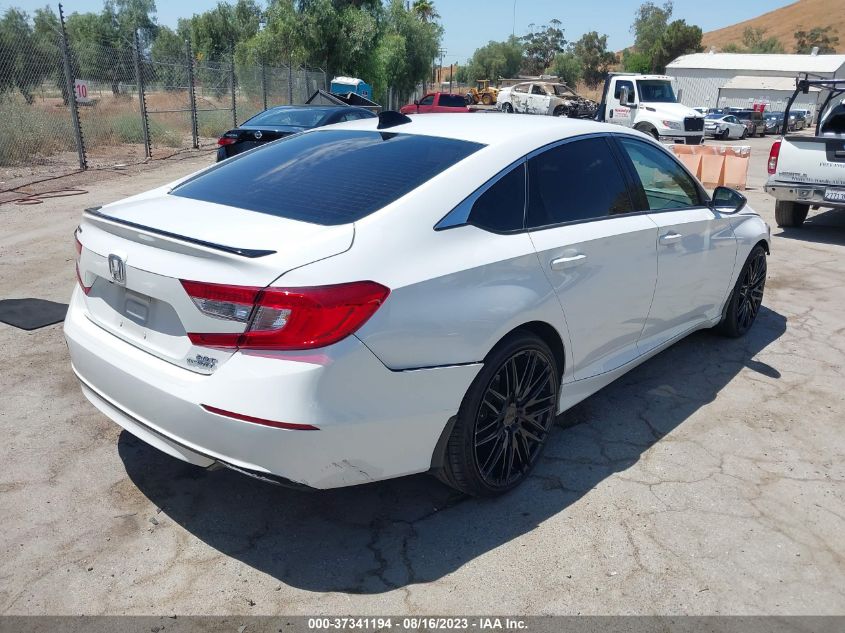 2021 HONDA ACCORD SEDAN SPORT - 1HGCV2F39MA007669