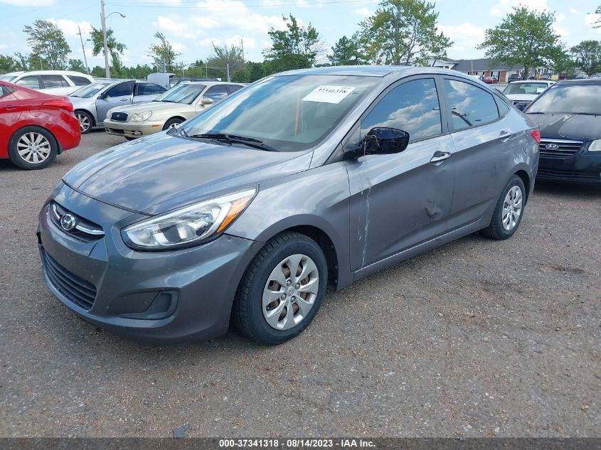 2016 HYUNDAI ACCENT SE - KMHCT4AE5GU010222