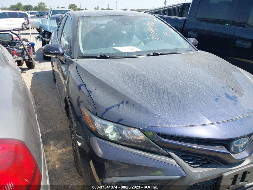 2022 TOYOTA CAMRY HYBRID SE - 4T1G31AK3NU580089