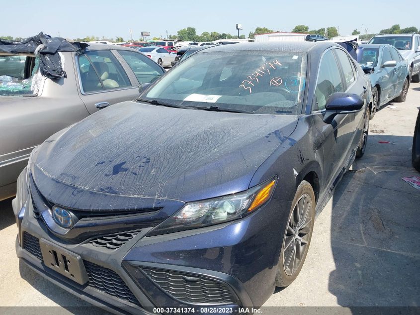 2022 TOYOTA CAMRY HYBRID SE - 4T1G31AK3NU580089