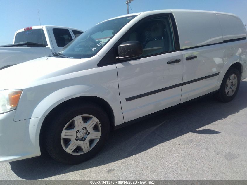 2013 RAM CARGO VAN TRADESMAN 2C4JRGAG7DR731227
