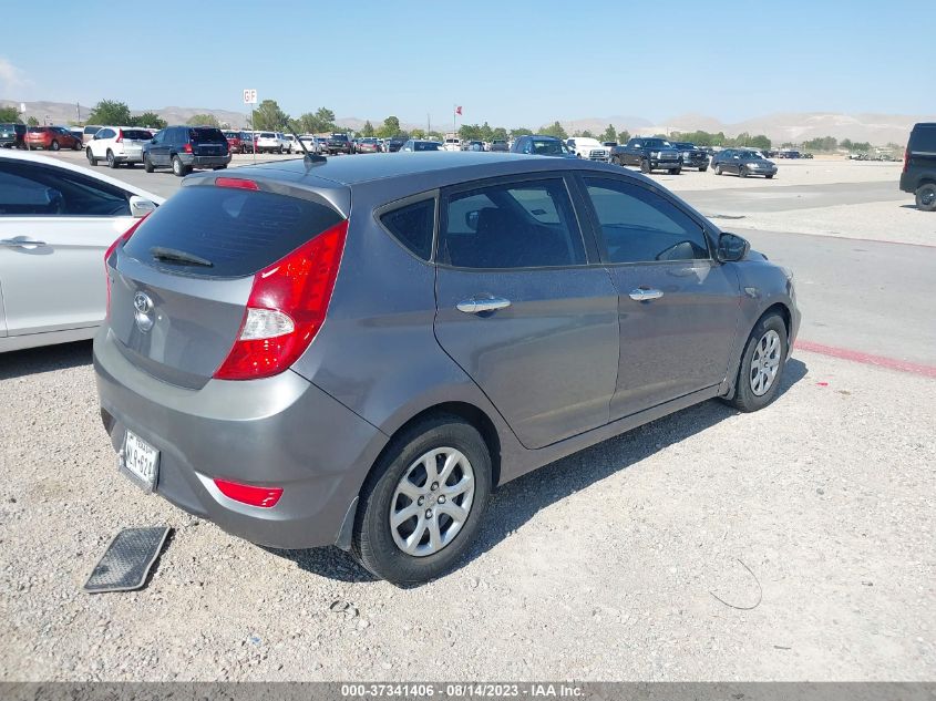 2014 HYUNDAI ACCENT GS/SE - KMHCT5AE0EU151671