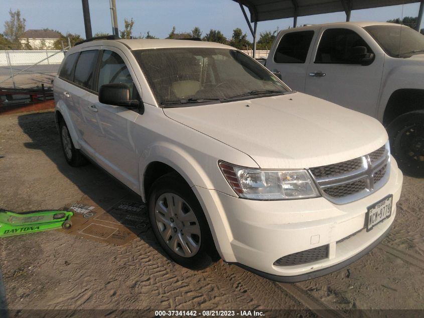 2016 DODGE JOURNEY SE - 3C4PDCAB3GT240080