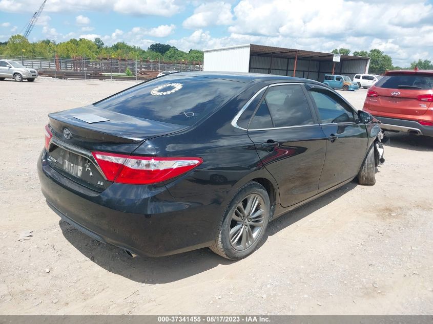 2016 TOYOTA CAMRY SE - 4T1BF1FK4GU569101