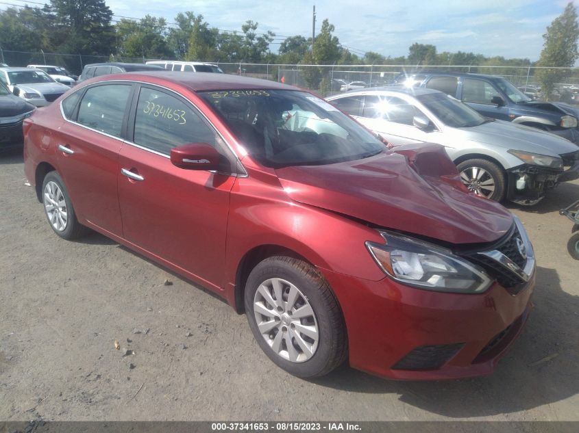 2016 NISSAN SENTRA S/SV/SR/SL - 3N1AB7AP7GY290565