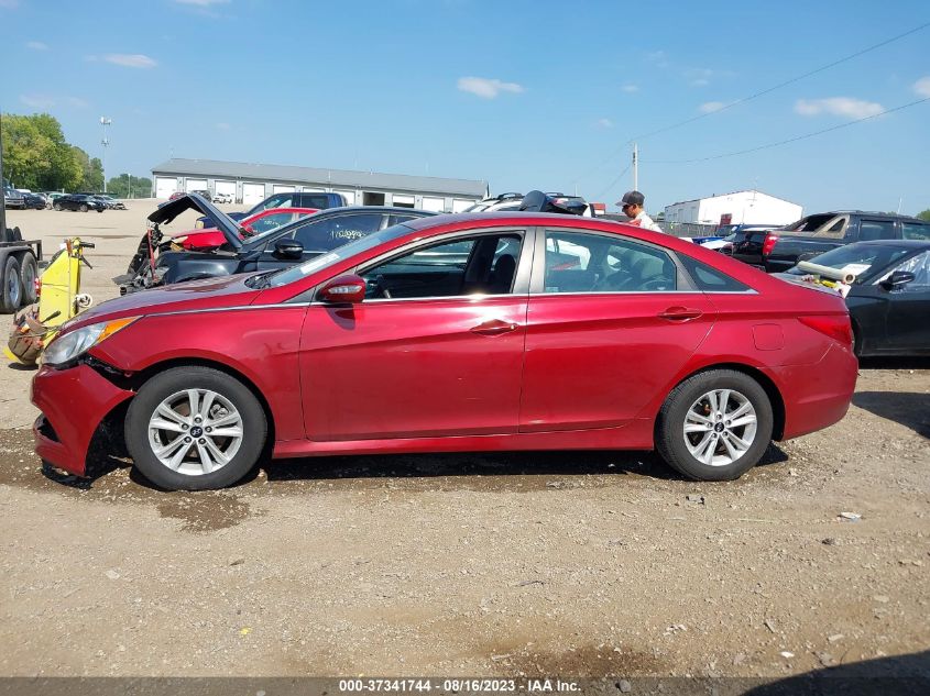 2014 HYUNDAI SONATA GLS - 5NPEB4AC9EH839977