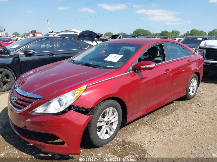 2014 HYUNDAI SONATA GLS - 5NPEB4AC9EH839977