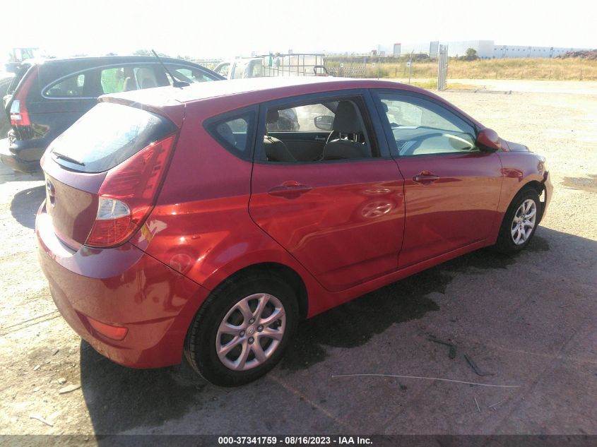 2014 HYUNDAI ACCENT GLS/GS - KMHCT5AE2EU173025