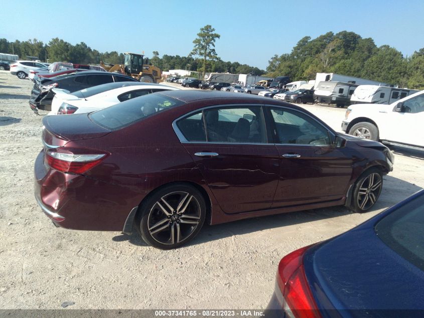 2016 HONDA ACCORD SEDAN SPORT - 1HGCR2F57GA084826
