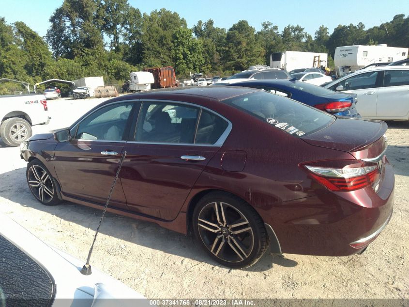 2016 HONDA ACCORD SEDAN SPORT - 1HGCR2F57GA084826