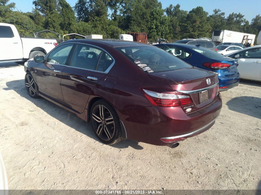 2016 HONDA ACCORD SEDAN SPORT - 1HGCR2F57GA084826