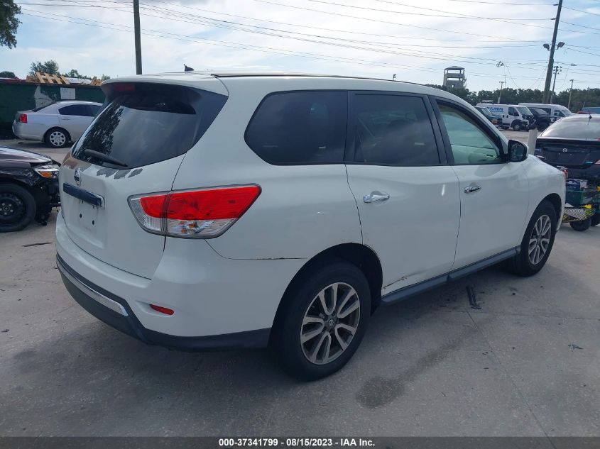 2013 NISSAN PATHFINDER S - 5N1AR2MN6DC600081