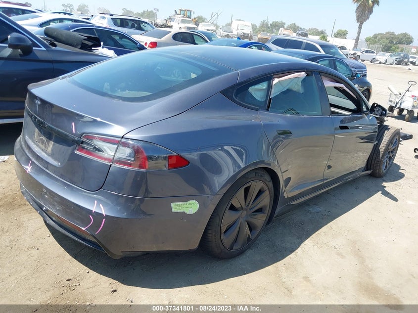 VIN 5YJSA1E59NF459469 2022 TESLA MODEL S