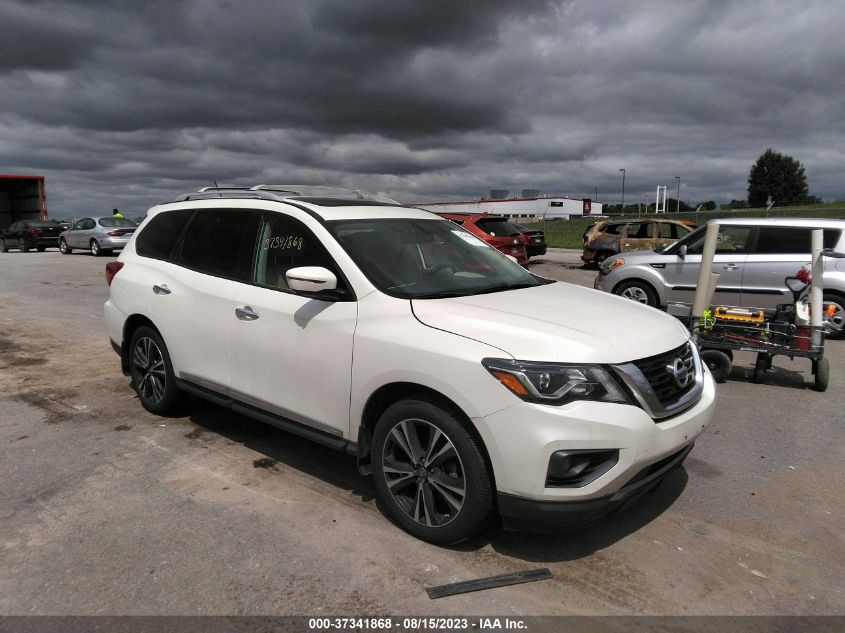 2018 NISSAN PATHFINDER PLATINUM - 5N1DR2MM6JC638538
