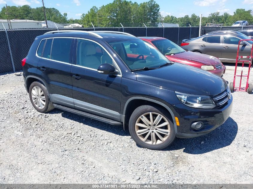 2014 VOLKSWAGEN TIGUAN SEL - WVGAV3AX4EW539188