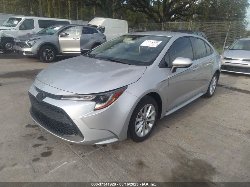 2021 TOYOTA COROLLA LE - JTDVPMAE6MJ167465