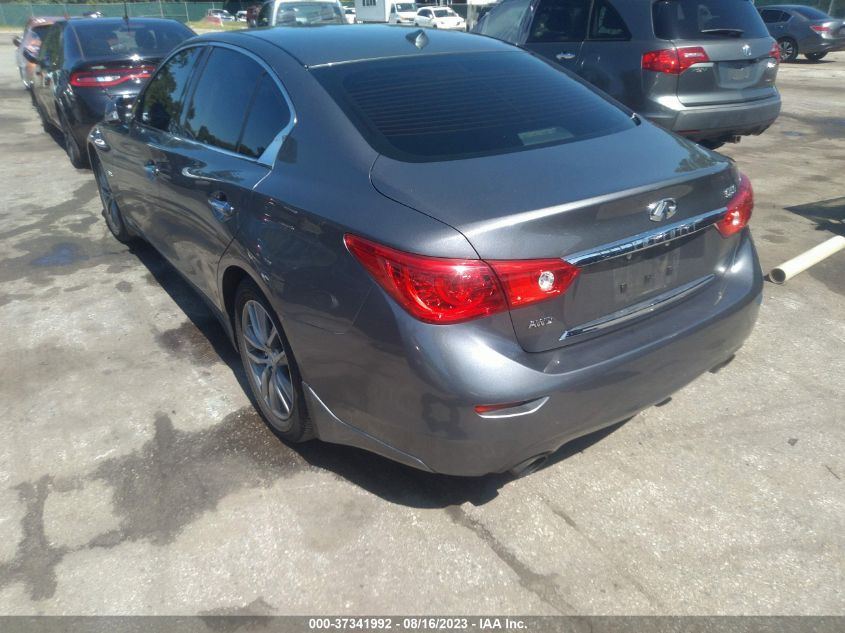2017 INFINITI Q50 3.0T PREMIUM - JN1EV7AR6HM830373